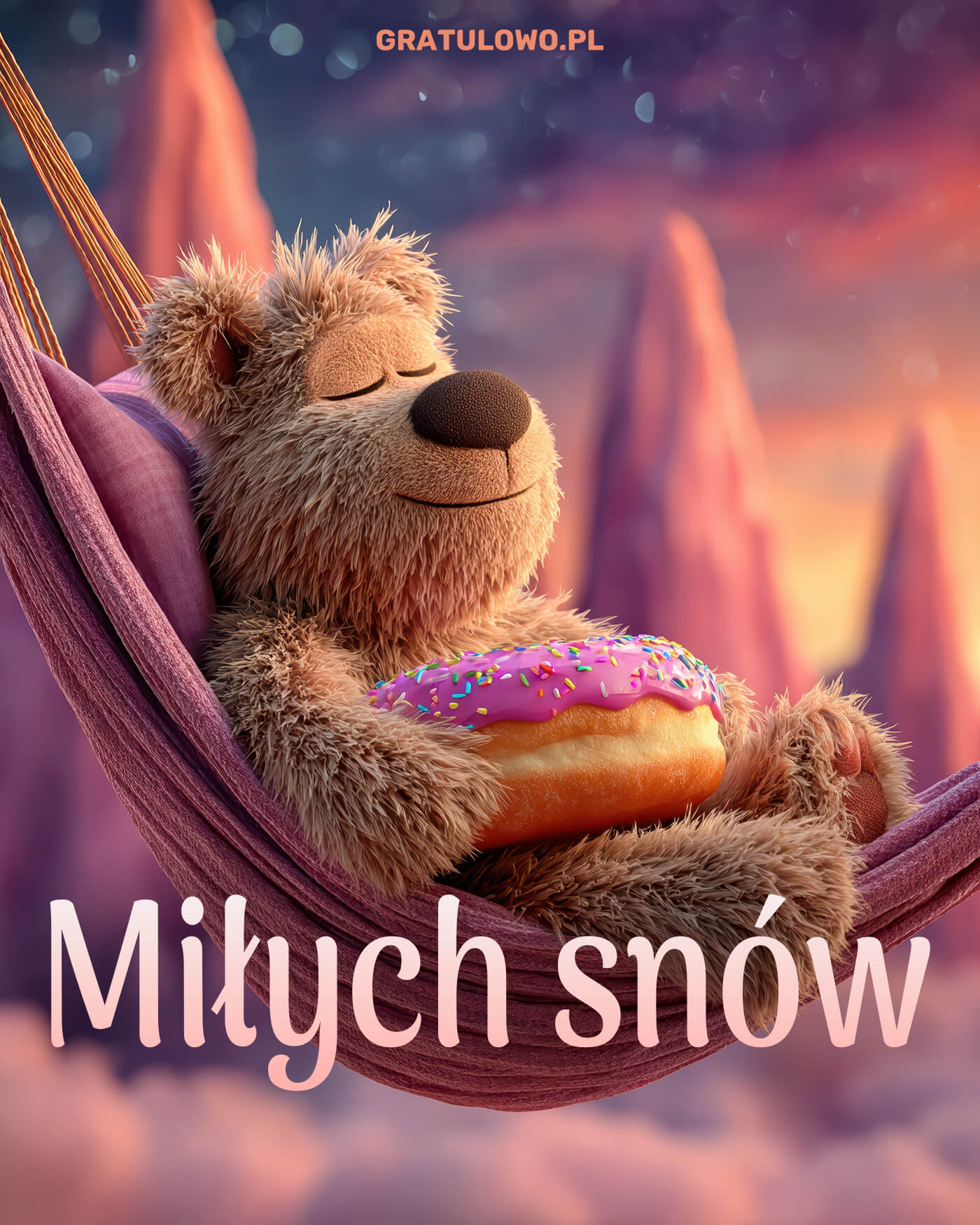 Dobranoc, niech księżyc czuwa nad Twoim snem Dobranoc, niech księżyc czuwa nad Twoim snem
