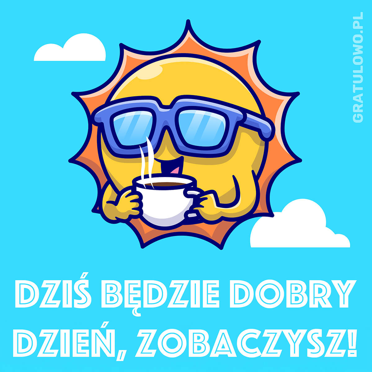 Kartka na dzień dobry z fajnym napisem to świetny sposób na miłe rozpoczęcie dnia Kartka na dzień dobry z fajnym napisem to świetny sposób na miłe rozpoczęcie dnia