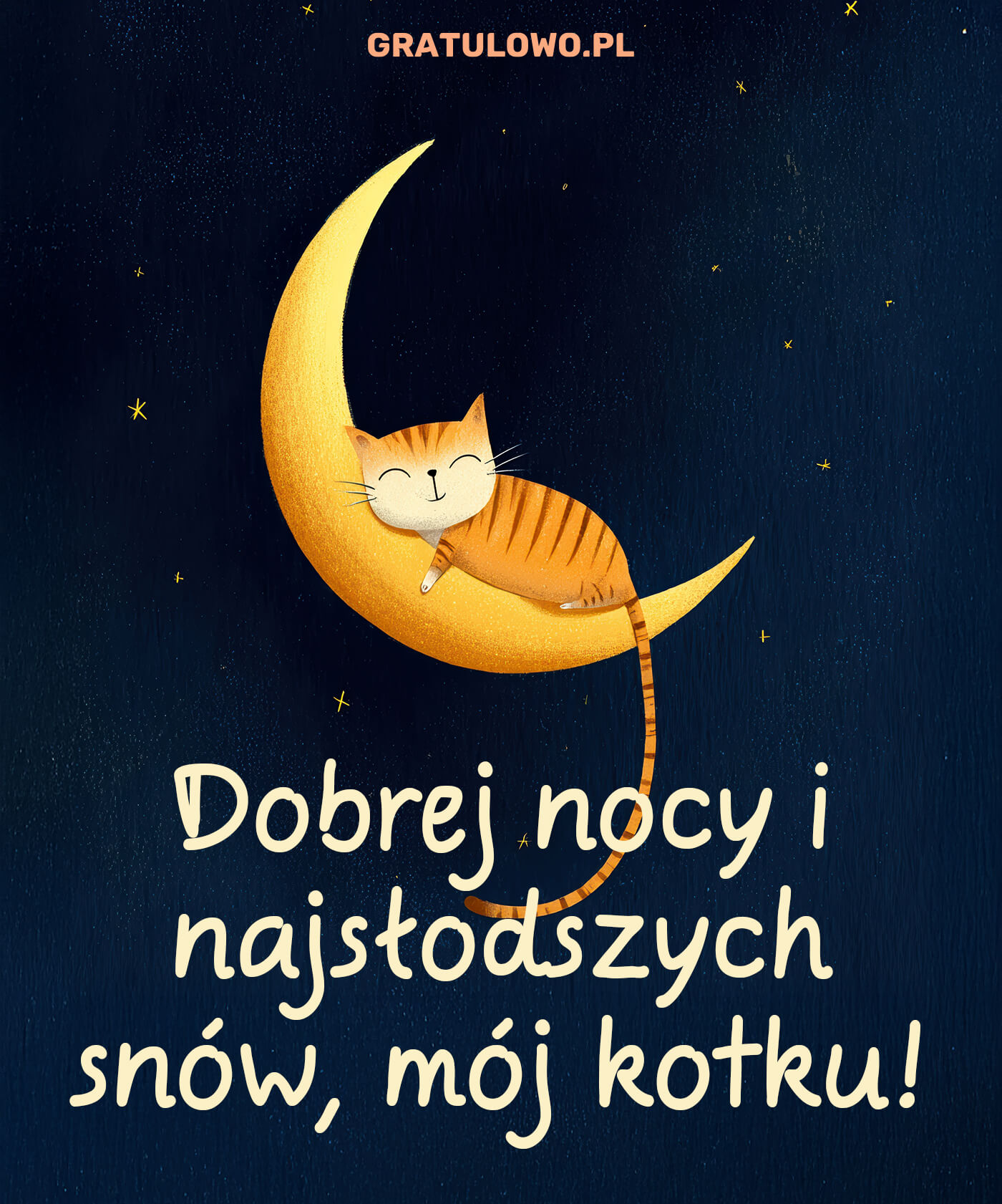 Życzenia na dobranoc z ładnymi kotkami, które przyniosą spokojny sen Życzenia na dobranoc z ładnymi kotkami, które przyniosą spokojny sen
